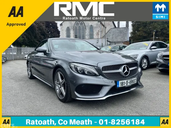 Mercedes-Benz C-Class Convertible, Diesel, 2018, Grey