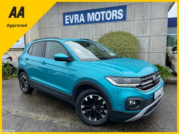 Volkswagen T-Cross SUV, Petrol, 2021, Green