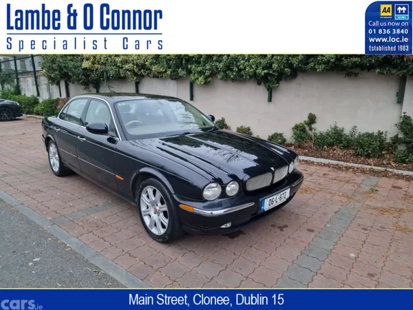 Jaguar XJ Saloon, Petrol, 2006, Black