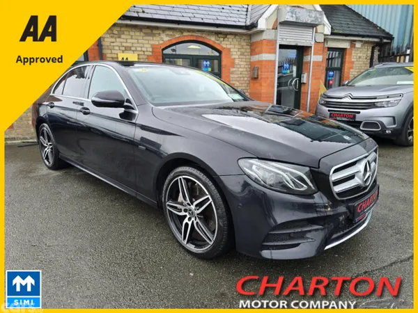 Mercedes-Benz E-Class Saloon, Petrol Plug-in Hybrid, 2018, Black