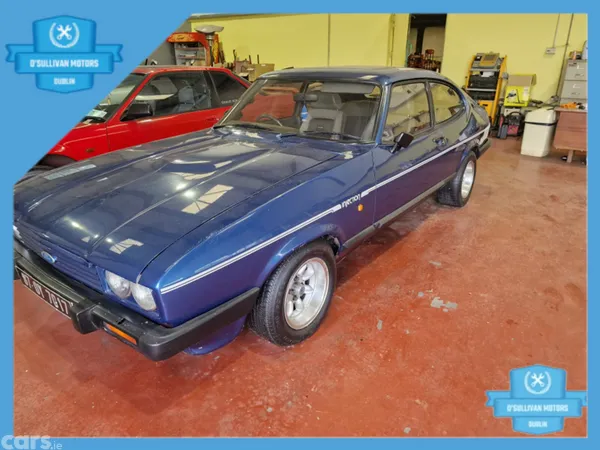 Ford Capri Hatchback, Petrol, 1987, Blue
