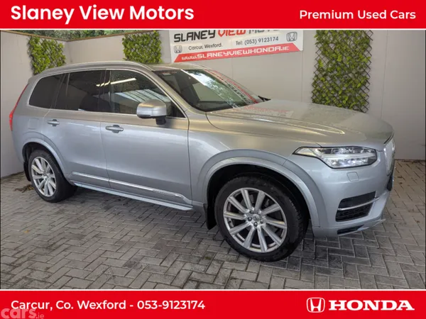 Volvo XC90 Estate, Petrol Plug-in Hybrid, 2017, Silver