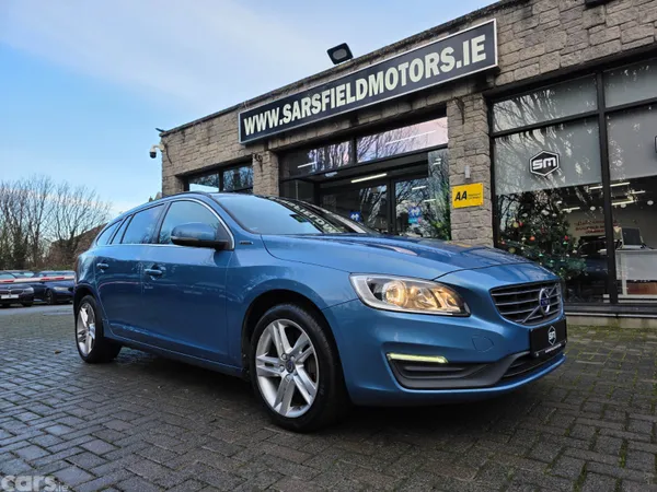 Volvo V60 Estate, Diesel Plug-in Hybrid, 2017, Blue
