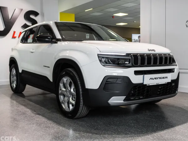 Jeep Avenger SUV, Petrol Hybrid, 2026, White