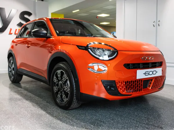 Fiat 600 Hatchback, Petrol Hybrid, 2026, Orange