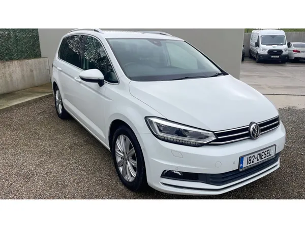 Volkswagen Touran MPV, Diesel, 2019, White