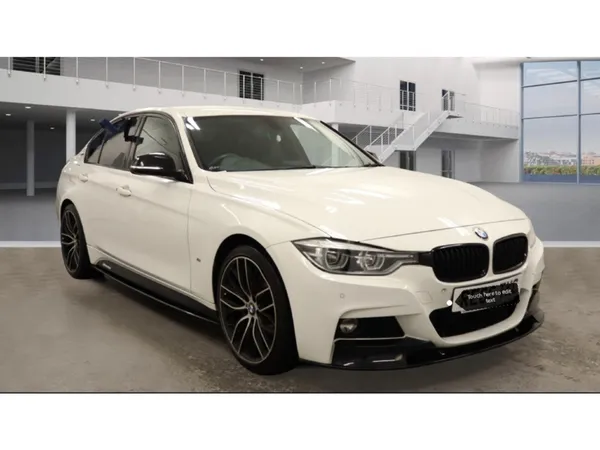 BMW 3-Series Saloon, Petrol Hybrid, 2016, White