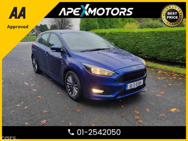 Ford Focus Hatchback, Diesel, 2018, Blue