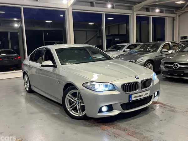 BMW 5-Series Saloon, Diesel, 2015, Silver