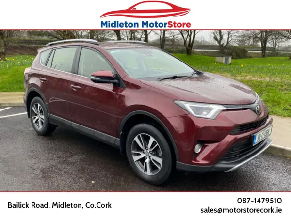 Toyota RAV4 MPV, Diesel, 2018, Red