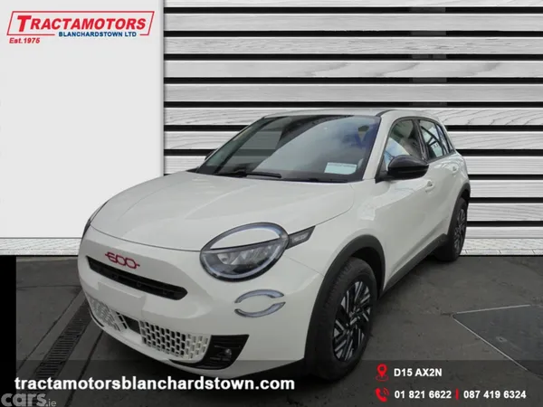 Fiat 600 MPV, Electric, 2025, White