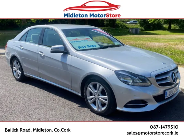 Mercedes-Benz E-Class Saloon, Diesel, 2015, Silver