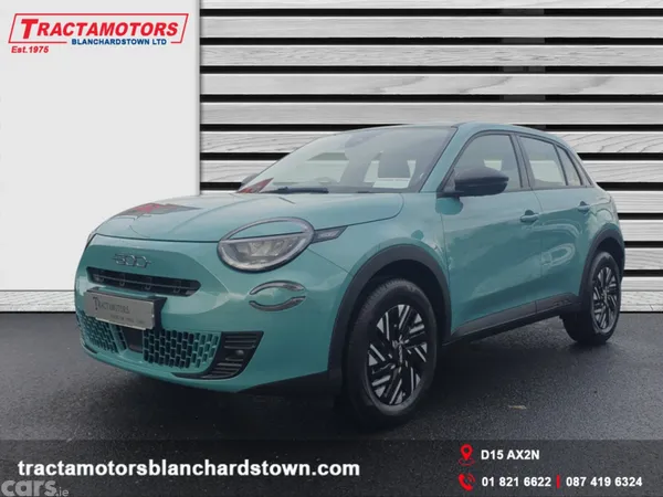 Fiat 600 Hatchback, Petrol Hybrid, 2026, Blue
