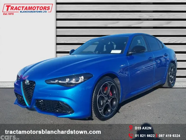 Alfa Romeo Giulia Saloon, Petrol, 2026, Blue