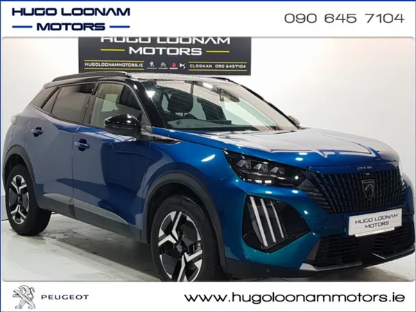 Peugeot 2008 SUV, Petrol Hybrid, 2026, Blue