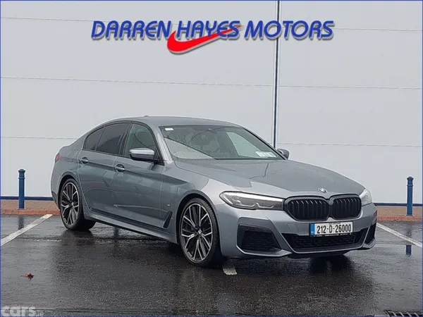 BMW 5-Series Saloon, Diesel, 2021, Blue