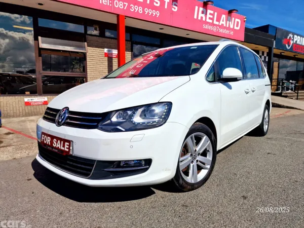 Volkswagen Sharan MPV, Petrol, 2017, White