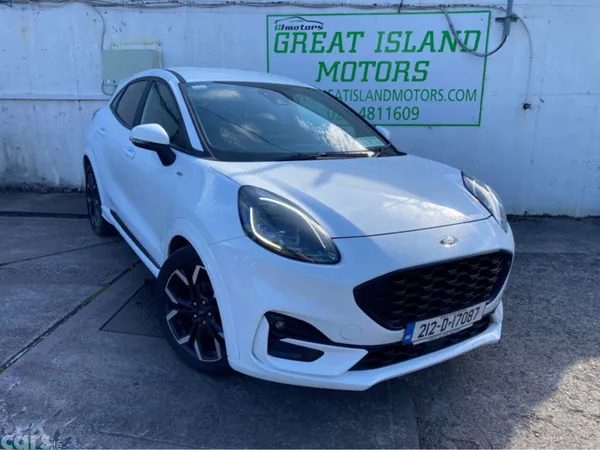 Ford Puma Hatchback, Petrol, 2021, White