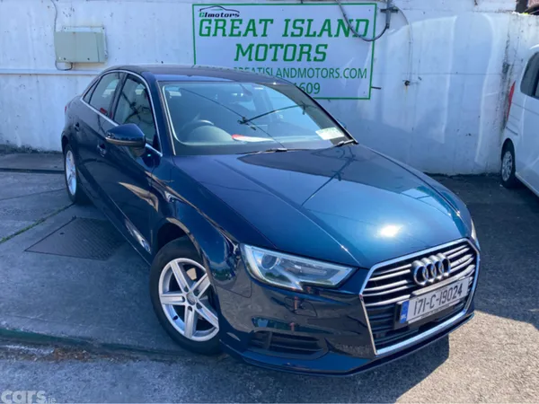 Audi A3 Saloon, Petrol, 2017, Blue