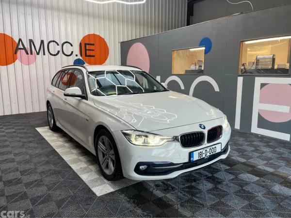 BMW 3-Series Estate, Diesel, 2018, White