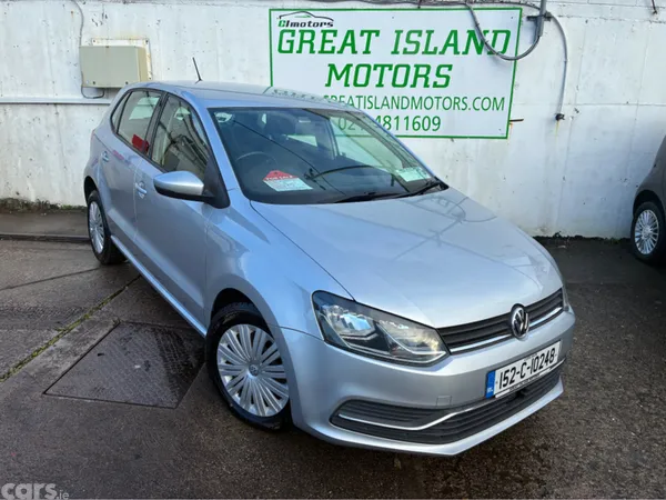 Volkswagen Polo Hatchback, Petrol, 2015, Silver