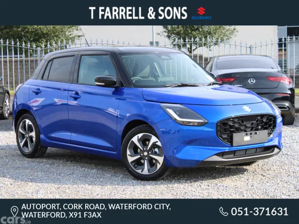Suzuki Swift Hatchback, Petrol Hybrid, 2027, Blue