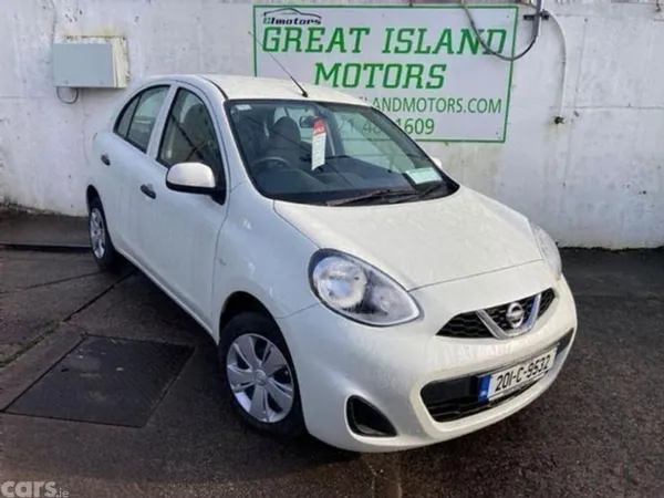 Nissan March Hatchback, Petrol, 2020, White