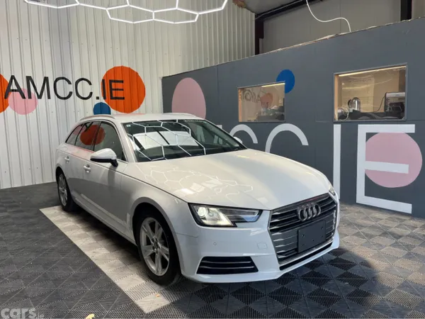Audi A4 Estate, Petrol, 2017, White