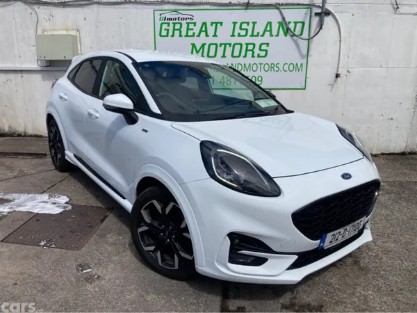 Ford Puma Hatchback, Petrol, 2021, White