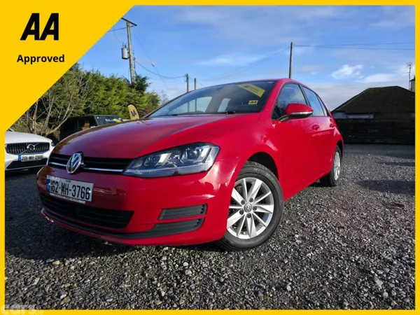 Volkswagen Golf Hatchback, Petrol, 2016, Red