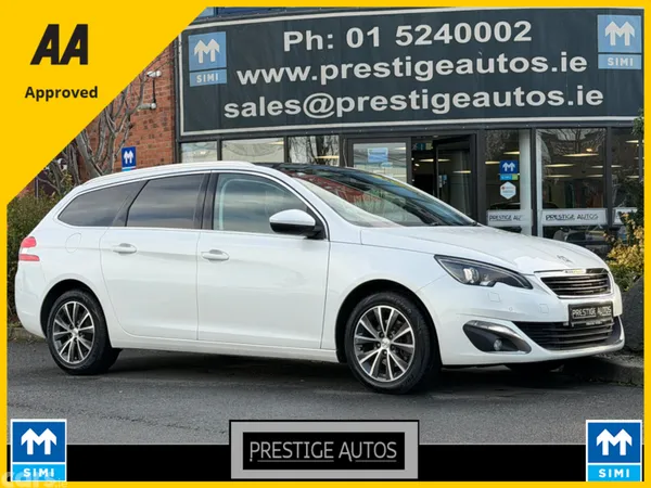 Peugeot 308 Estate, Diesel, 2016, White