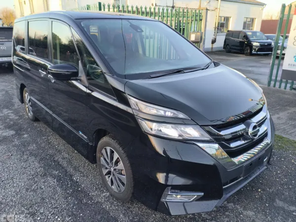 Nissan Serena MPV, Petrol Hybrid, 2017, Black