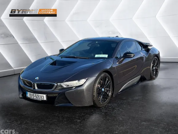 BMW i8 Coupe, Petrol Plug-in Hybrid, 2018, Grey