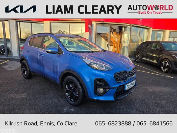 Kia Sportage MPV, Diesel Hybrid, 2021, Blue