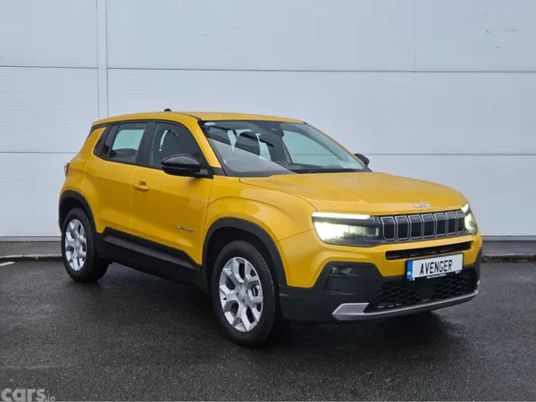 Jeep Avenger SUV, Petrol Hybrid, 2026, Yellow