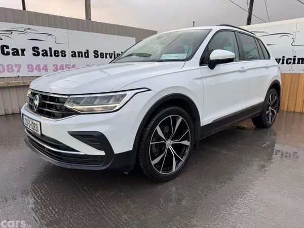 Volkswagen Tiguan SUV, Diesel, 2021, White