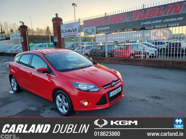 Ford Focus Hatchback, Diesel, 2012, Red