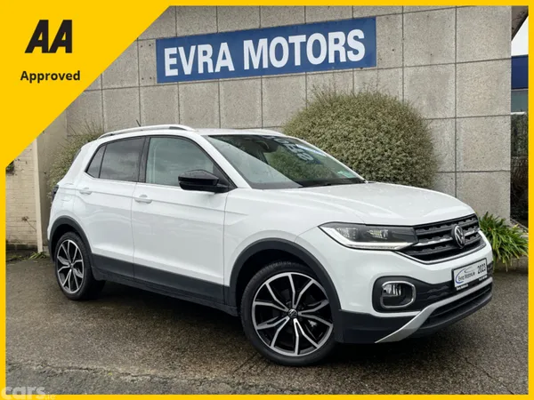 Volkswagen T-Cross SUV, Petrol, 2023, White