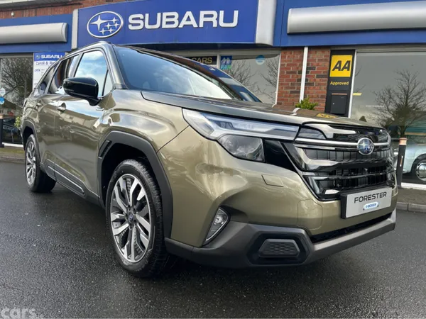 Subaru Forester SUV, Petrol Hybrid, 2026, Green