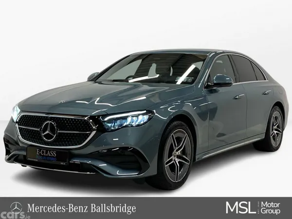 Mercedes-Benz E-Class Saloon, Petrol Plug-in Hybrid, 2026, Silver