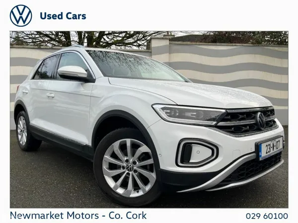 Volkswagen T-Roc SUV, Diesel, 2023, White