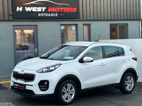 Kia Sportage MPV, Diesel, 2017, White