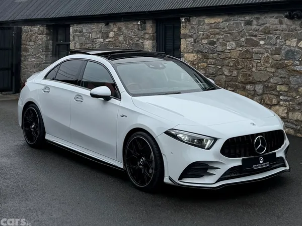 Mercedes-Benz A-Class Saloon, Petrol, 2021, White