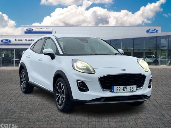 Ford Puma MPV, Petrol Hybrid, 2022, White