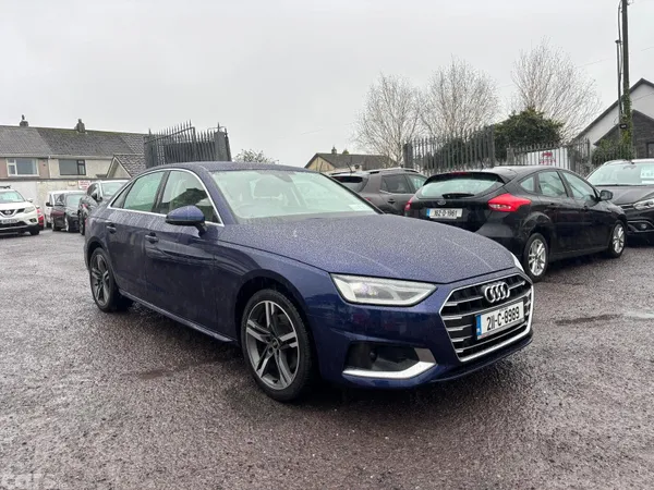 Audi A4 Saloon, Diesel, 2021, Blue