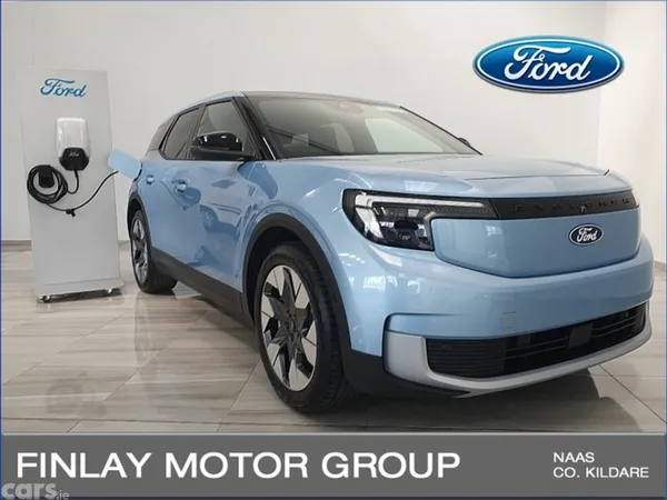 Ford Explorer SUV, Electric, 2027, Blue