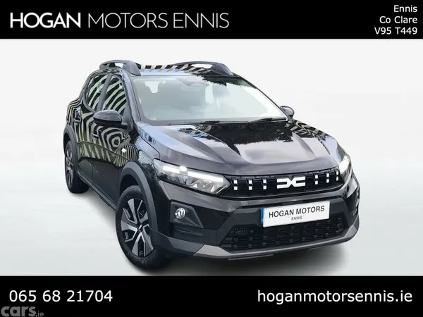 Dacia Sandero Stepway Hatchback, Petrol, 2026, Black