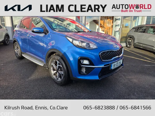 Kia Sportage MPV, Diesel, 2019, Blue
