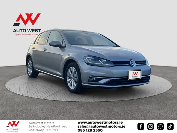 Volkswagen Golf Hatchback, Petrol, 2017, White