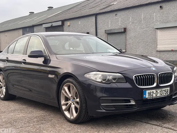 BMW 5-Series Saloon, Diesel, 2016, Blue